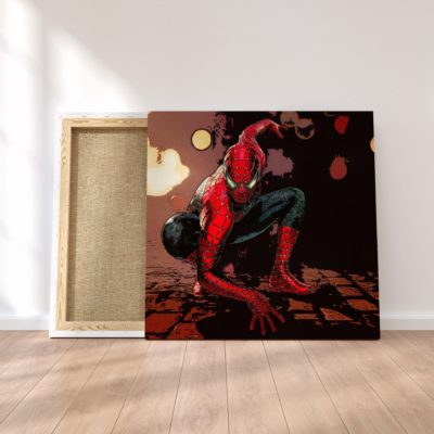 Portrait comics – Spiderman tableau