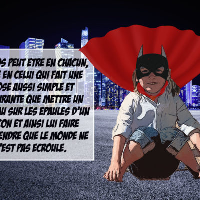 Portrait comics – super-héros